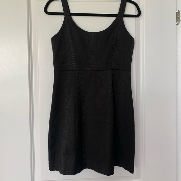 🖤 MINKPINK - Black Snake Eyes Dress with Buckle Strap Detail - Size M 🖤 - Picture 3 of 5